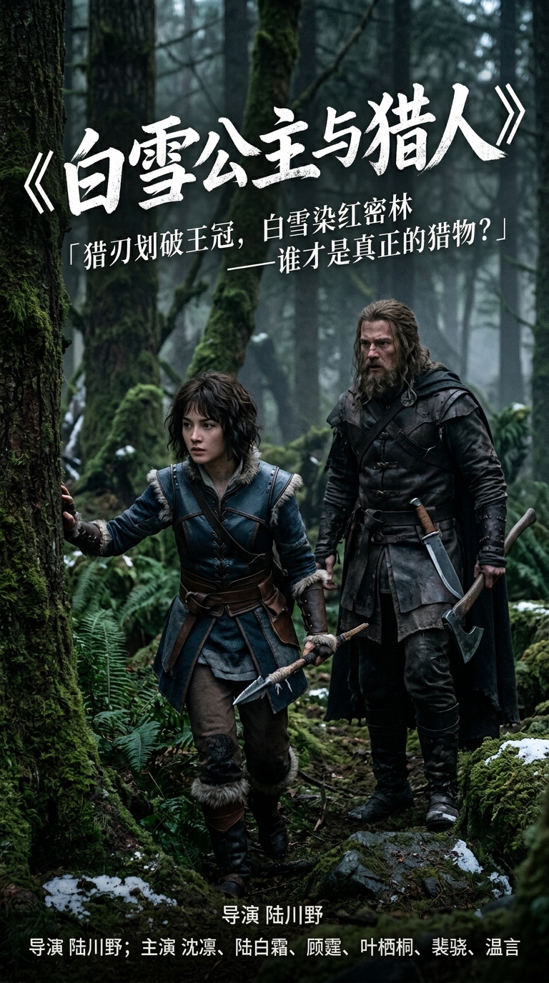 《白雪公主与猎人》海报